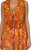 Floral Ditsy Print Sheer Vest Duster