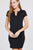 Short Sleeve Henley Mini Knit Dress