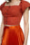 Button Down Puff Sleeve Crop Top