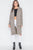 Plaid Single Button Long Sleeve Blazer