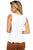 Sleeveless Ruffle High Low Top
