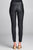 5 Pocket Shape Pu Long Pants