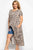 Crew Neck Line Short Sleeves Casual High Low Top