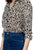Cheetah Print Double Pocket Shirt