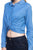 Twist Front Chambray Shirt