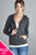 Long Sleeve Zipper French Terry Jacket W/ Kangaroo Pocket