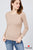 Long Sleeve Crew Neck Thermal Top