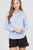 Long Sleeve Princess Line One Side Pocket Button Down Woven Shirts