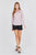 Long Sleeve Princess Line One Side Pocket Button Down Woven Shirts