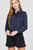 Long Sleeve Princess Line One Side Pocket Button Down Woven Shirts