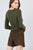 Long Sleeve V-neck Wrapped Tie Brushed Hacci Top