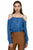 Cold Shoulder Button Down Shirt