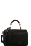 Cute Stylish Moroccan Top Handle Boston Bag With Long Strap