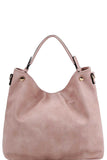 Stylish Modern Mesh Front Hobo Bag With Long Strap