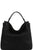 Stylish Modern Mesh Front Hobo Bag With Long Strap