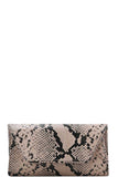 Cute Python Pattern Clutch Cross Body