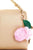 Cute Fashion Pompom Charm Satchel With Long Strap
