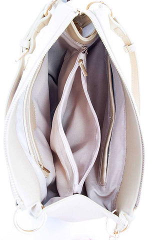 Cute Fashion Pompom Charm Satchel With Long Strap