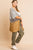 Short Sleeve Knit And Animal Print Color Blocked Open Front Kimono