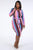 Multi Stripe Zip Up Dress
