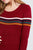 Long Sleeve Round Neck Stripe Sweater Top