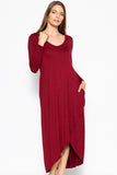 Long Sleeve Maxi Dress
