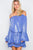 Bell Sleeves Tie Dye Boho Mini Dress