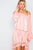 Bell Sleeves Tie Dye Boho Mini Dress