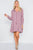 Ruby Violette Floral Embroidery Boho Dress