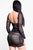 Mesh Ruched Bodycon Tube Dress