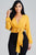 Solid Kibosh Tie Wrap Around Top