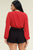 Solid Kibosh Tie Wrap Around Top