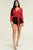 Solid Kibosh Tie Wrap Around Top