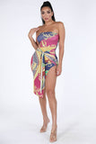 Side Slit Tube Dress