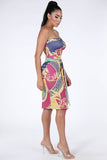 Side Slit Tube Dress