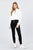 Long Dolman Sleeve Mock Neck W/zipper Detail Kangaroo Pocket Bottom W/stopper
