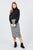 Long Sleeve Turtle Neck Rib Knit Top