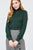 Long Sleeve Turtle Neck Rib Knit Top