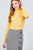 Long Sleeve Turtle Neck Rib Knit Top