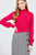 Long Sleeve Turtle Neck Rib Knit Top