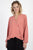 Asymmetrical Button Front Top