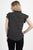 Geo Print Front Key Hole Top
