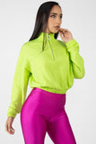 Cropped Half Zip Pullover