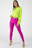 Cropped Half Zip Pullover