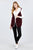 Open Front W/hoodie Faux Fur Reversible Vest