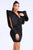 Super Shoulder Super Techno Dress