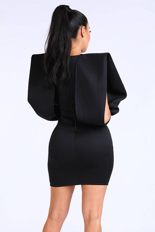 Super Shoulder Super Techno Dress