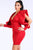 Super Shoulder Super Techno Dress