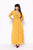Elegant Maxi Dress With A Waist Tie
