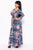 Elegant Maxi Dress With A Waist Tie